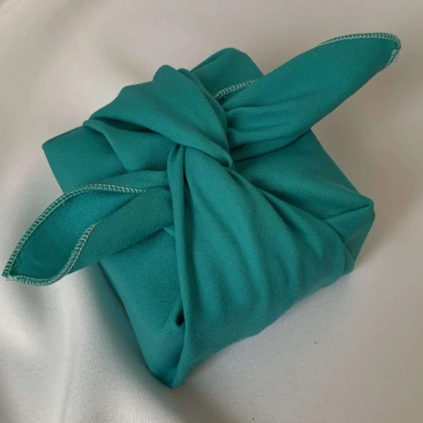 Emballage Cadeau Tissu - FUROSHIKI Turquoise